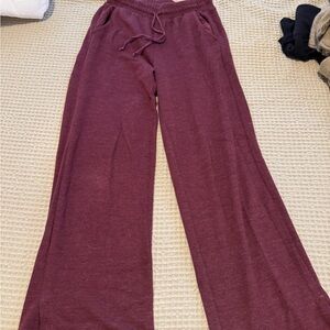 Burgundy Lounge Pants